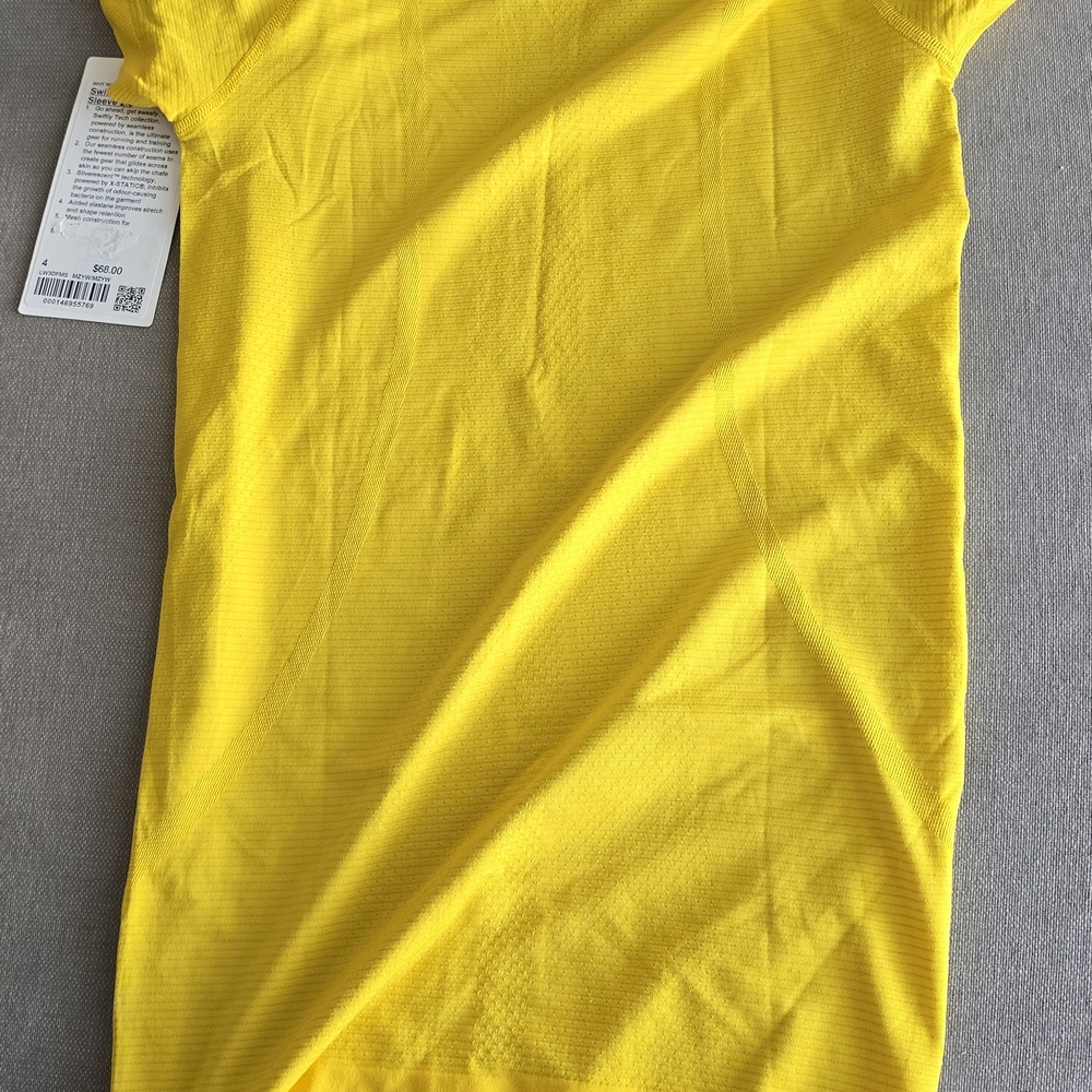 NWT Lululemon Swiftly Tech Short Sleeve 2.0 low Women's Top - Picture 4 of 6